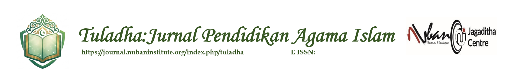 Tuladha: Jurnal Pendidikan Agama Islam